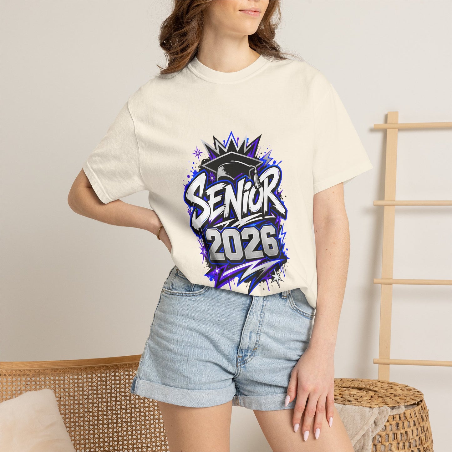 Senior 2026 Graffiti Comfort Colors® Tee