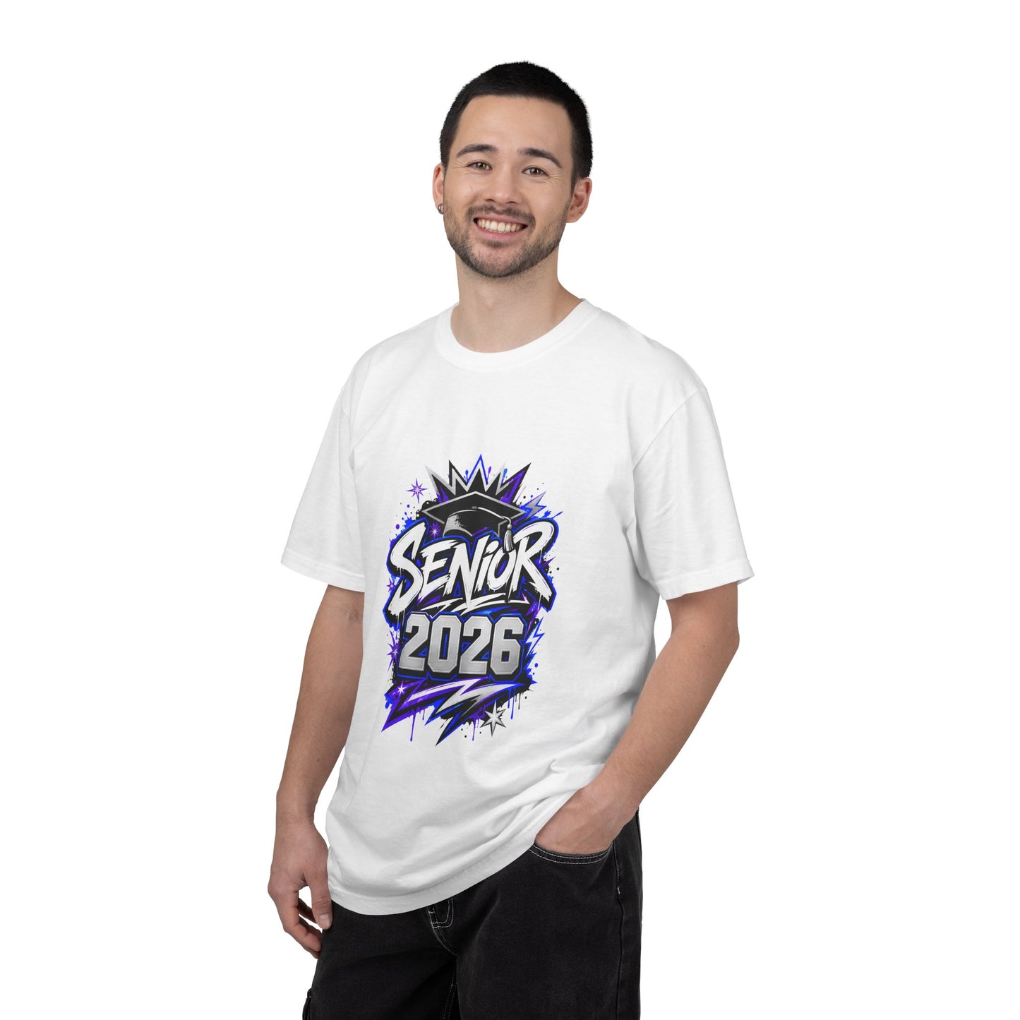 Senior 2026 Comfort Colors Shirt | Class of 2026 Graffiti Graduation Tee | Unisex Senior Gift