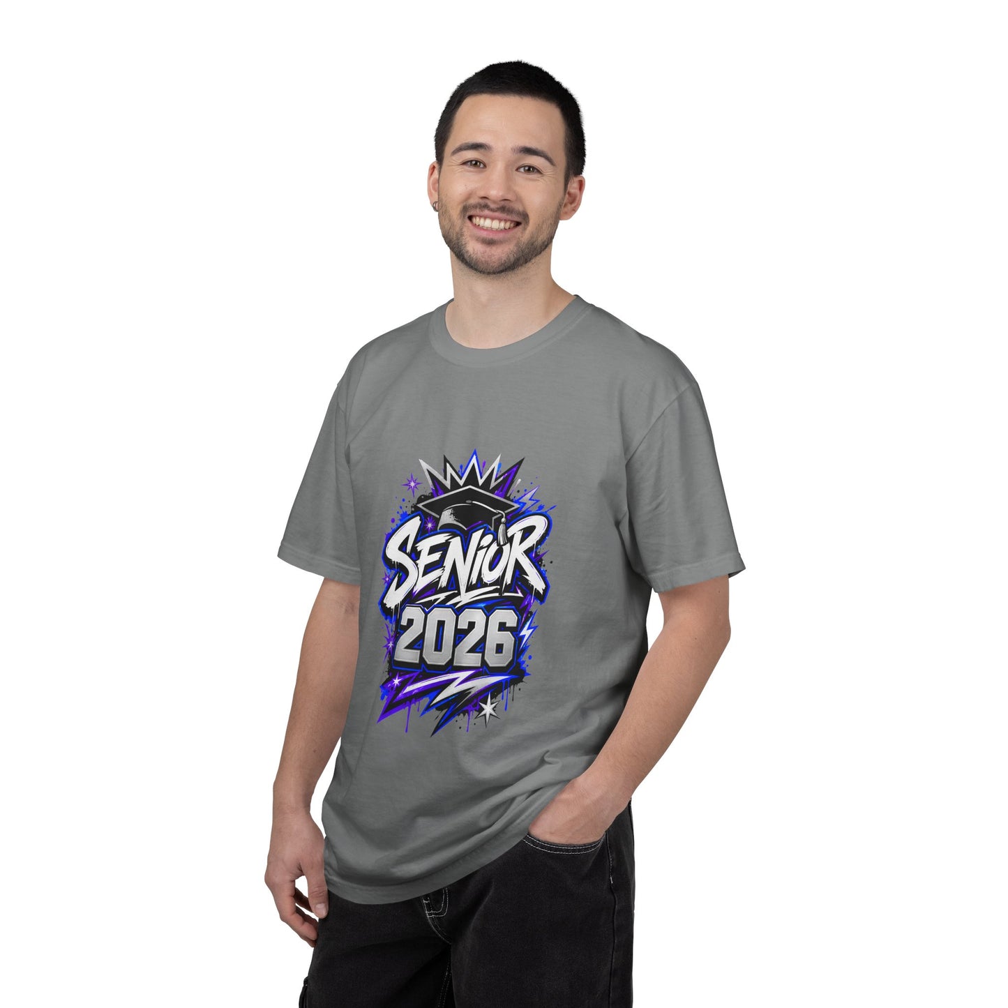 Senior 2026 Comfort Colors Shirt | Class of 2026 Graffiti Graduation Tee | Unisex Senior Gift